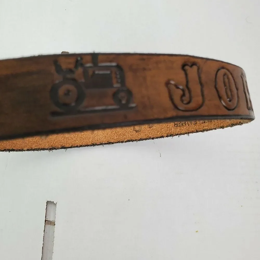 Jordan Tooled Leather Western Belt 18